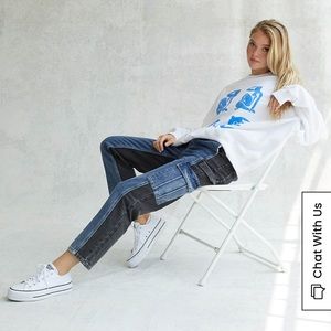 PacSun two toned cargo skate pants